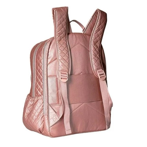 Vera Bradley Iconic Campus Backpack, Rose Quartz - Picture 10 of 10